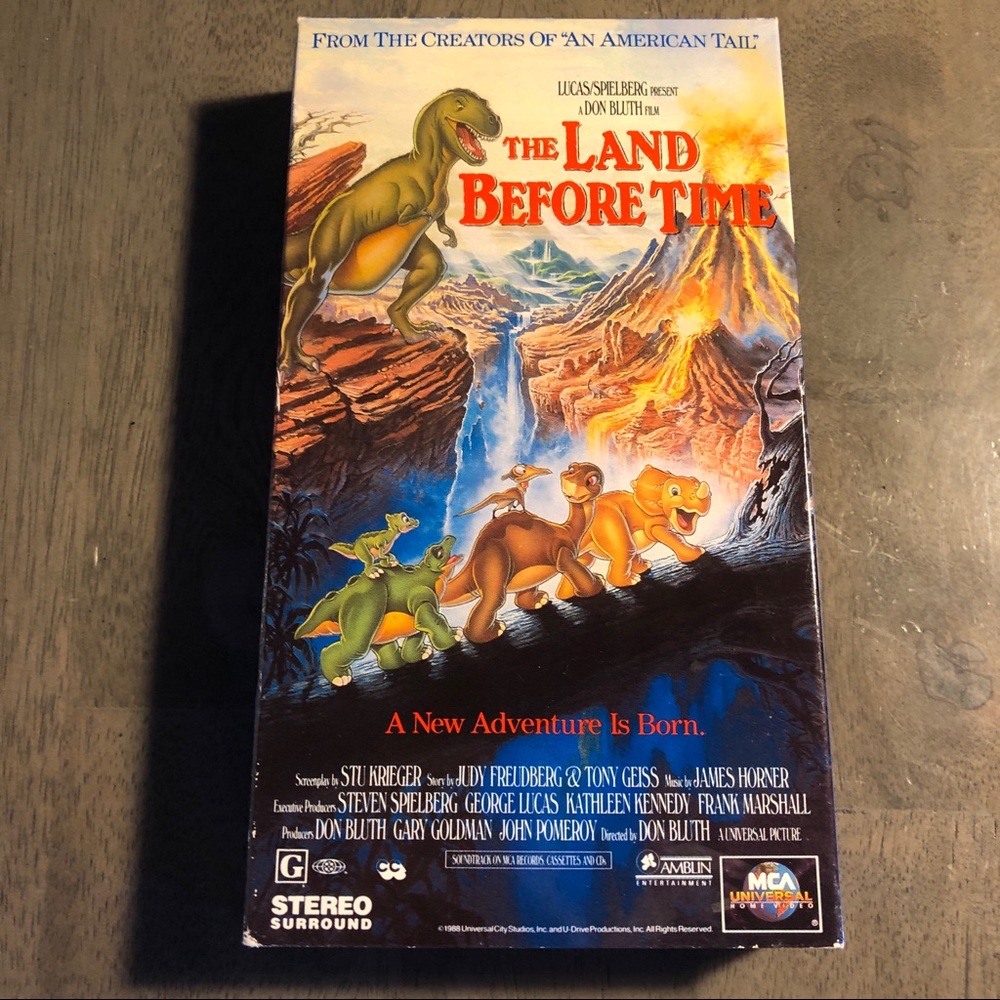 VHS Universal The Land Before Time